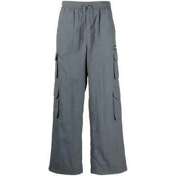 straight-leg cargo trousers