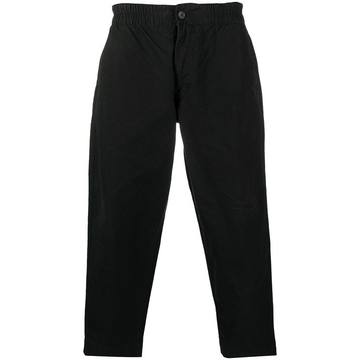 wide-leg organic cotton trousers