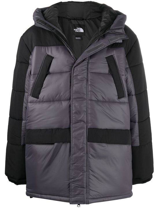 two-tone puffer coat展示图