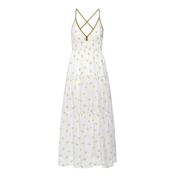 Chloe Embroidered Cotton Dress