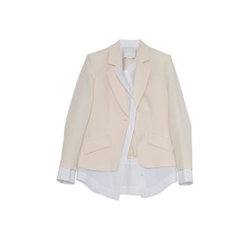 Jubilee Two-Tone Structured Blazer