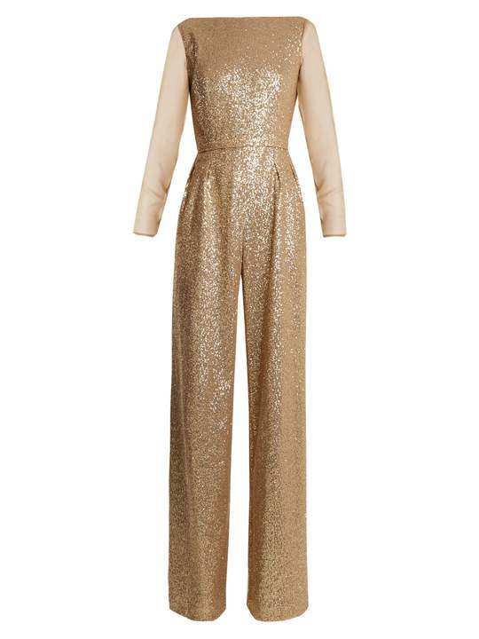 Anja sequin-embellished jumpsuit展示图