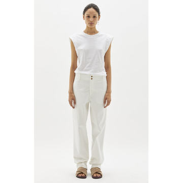 Cotton-Blend Utility Pants