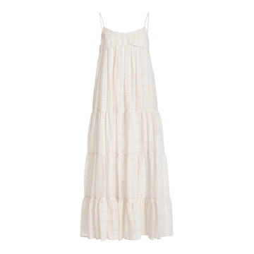 St Tropez Linen-Blend Maxi Dress