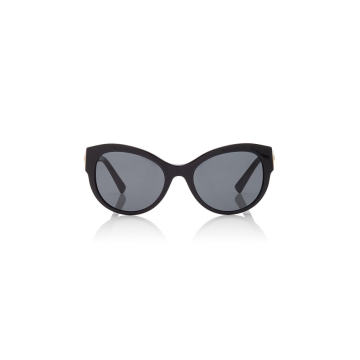 Safety-Pin Cat-Eye Acetate Sunglasses