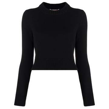 cropped cashmere jumper