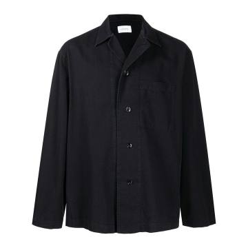 buttoned shirt-jacket
