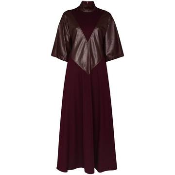 Erdea panelled wool dress