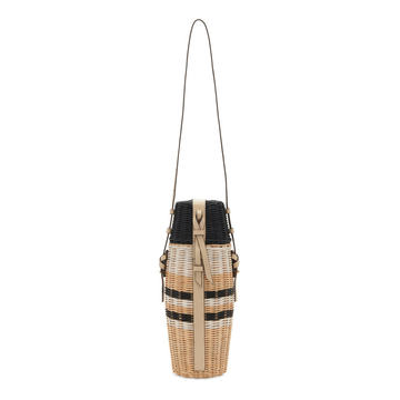 Meadow Wicker Bottle Bag