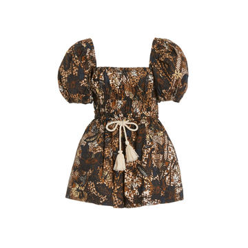 Alegria Printed Cotton Playsuit