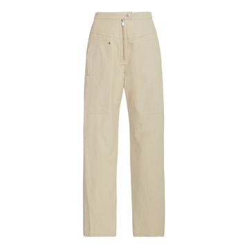 Phil Cotton-Blend Straight-Leg Pants