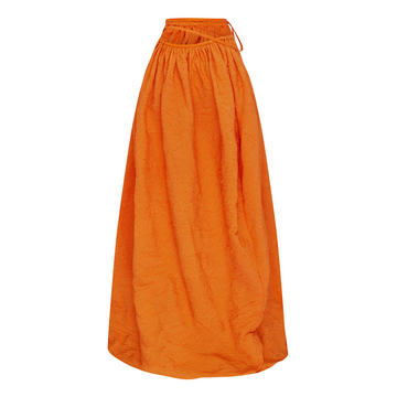 Wrapped Cocoon Skirt