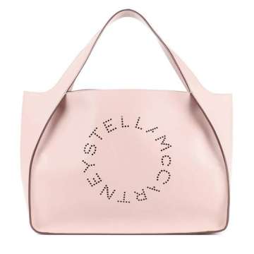 Stella Logo人造皮革托特包