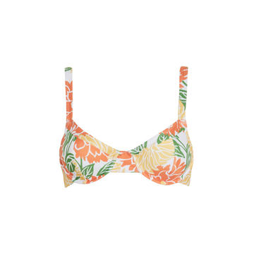 Maeve Mariposa Floral Print Bikini Top