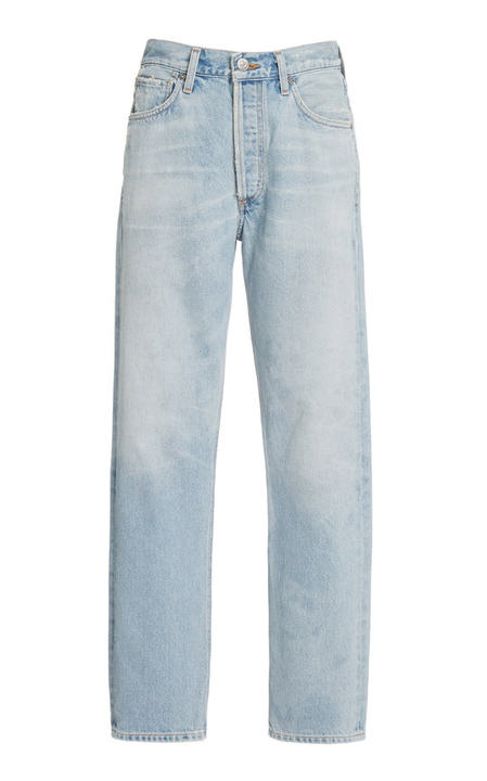 Charlotte Rigid High-Rise Straight-Leg Jeans展示图