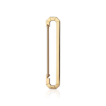 18K Yellow Gold New York Earring