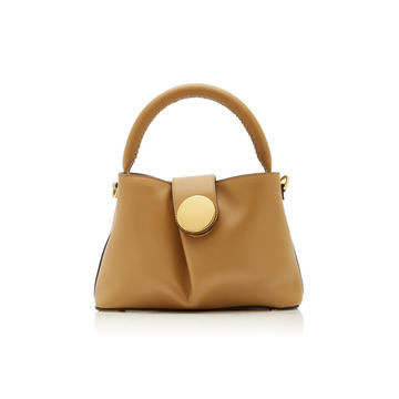 Malette Leather Top Handle Bag