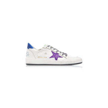 Ballstar Mid-Top Leather Sneakers