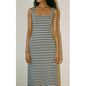 Calla Striped Knit Maxi Dress