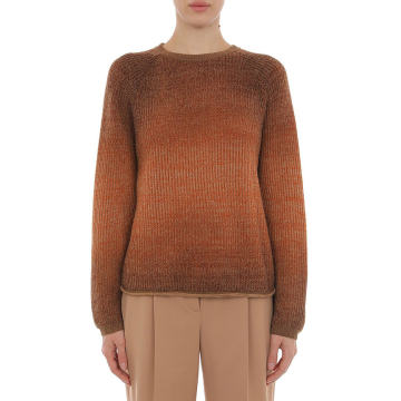 Ombre Dyed Eco Cotton/Wool Sweater