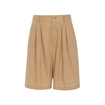 Poe Woven-Hemp Shorts