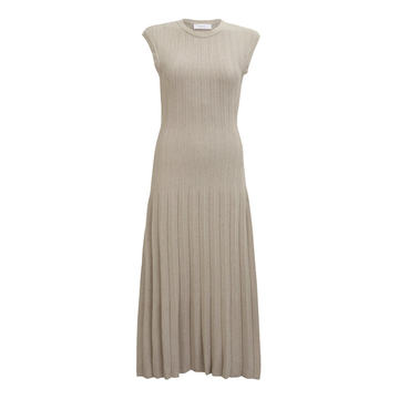 Gaudi Pleated Knit Midi Dress