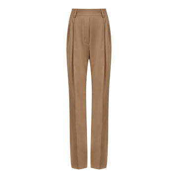 Avery Crepe Wide-Leg Trousers