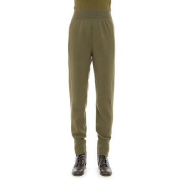 Cashmere Blend Cuffed Trouser