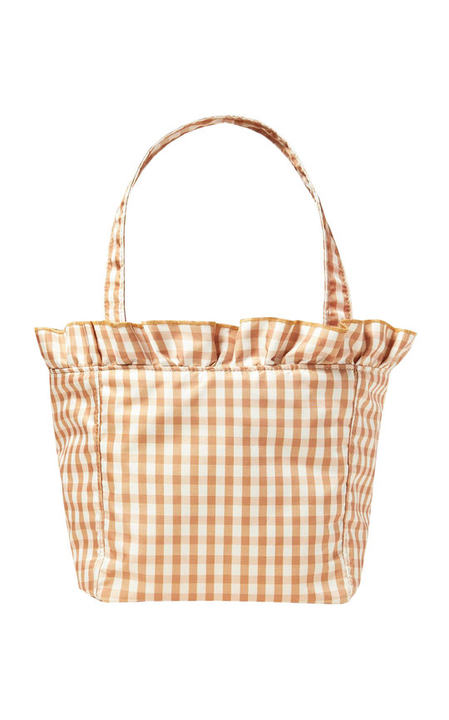 Claire Gingham Nylon Tote展示图