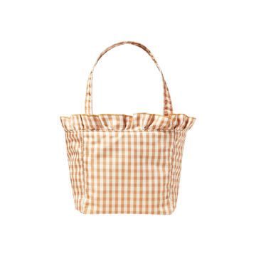 Claire Gingham Nylon Tote