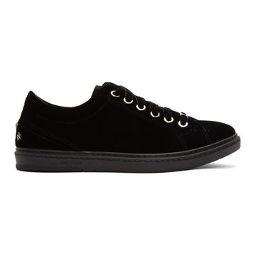 Black Velvet Cash Sneakers