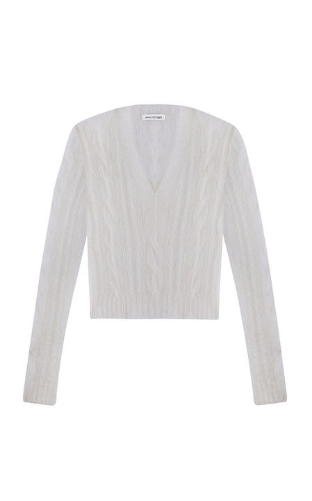 Tanya Sheer Textured Knit Top展示图