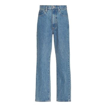 Beatnik Ankle Rigid High-Rise Slim-Leg Jeans