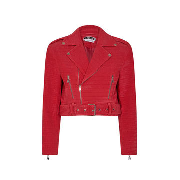 Jamie Belted Cady Jacket