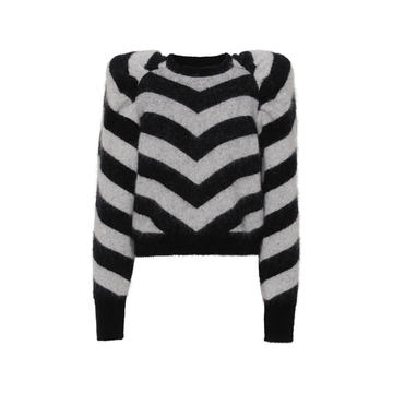 Brinna Puff Sleeve Knit Sweater