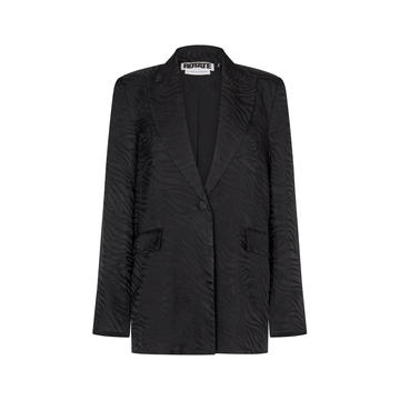 Foxy Collared Longline Eco Crepe Blazer