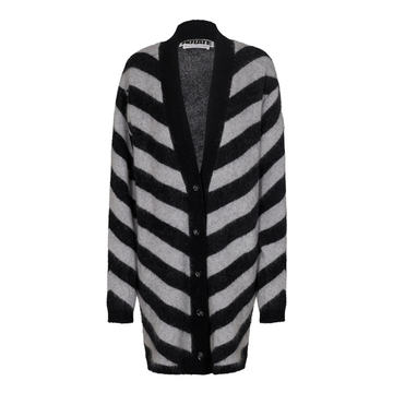 Kayana Striped Knit Cardigan