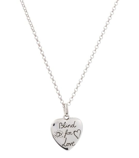 Blind for Love sterling silver necklace展示图