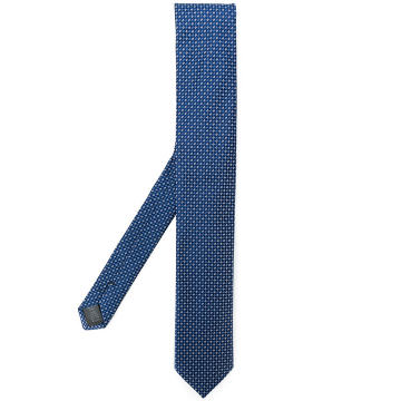 geometric patterned tie