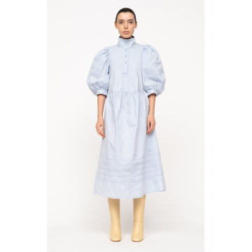 Maura Acid-Wash Cotton Dress