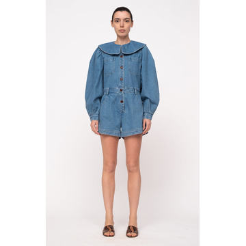 Alyssa Denim Romper