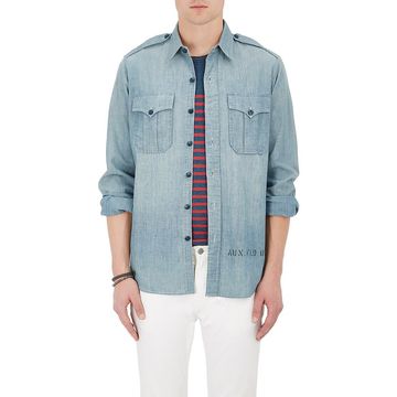 Warren Cotton Chambray Shirt