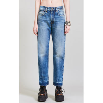 Low-Rise Straight-Leg Jeans