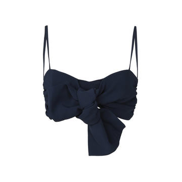 Wotton Tie Silk Bralette