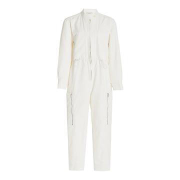 Alessia Cotton-Blend Jumpsuit