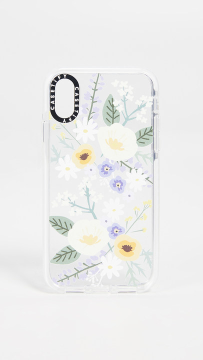 Soft Floral Veronica Violet iPhone X / Xs 手机壳展示图