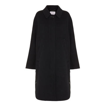 Slouchy Ease Wool-Blend Coat