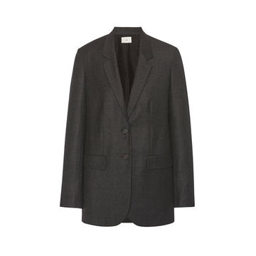 Dustina Stretch Double-Face Wool Blazer