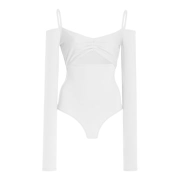 Haley Cutout Ponte Bodysuit