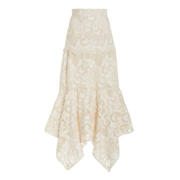 Vittoria Broderie Anglaise Midi Skirt